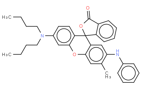 2-Anilino-6-dibutylamino-3-methylfluoran