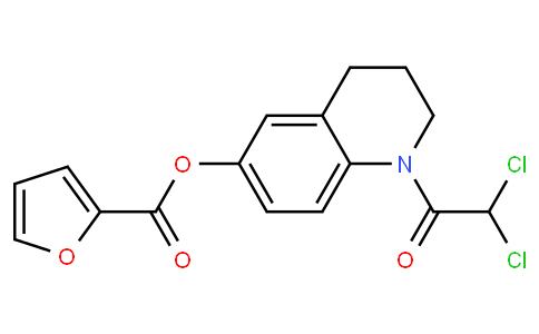 [1-(2,2-dichloroacetyl)-3,4-dihydro-2H-quinolin-6-yl] furan-2-carboxylate