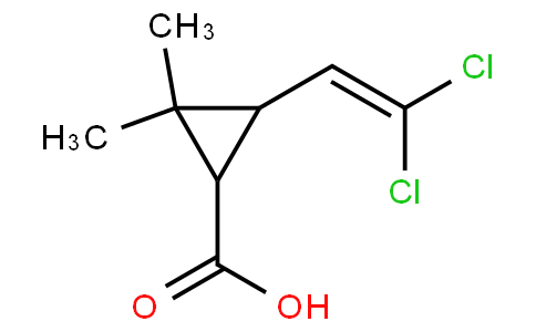 3-(2,2-dichlorovinyl)-2,2-dimethylcyclopropanecarboxylic acid
