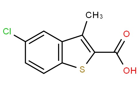 5-氯-3-甲基-1-苯并噻吩-2-甲酸