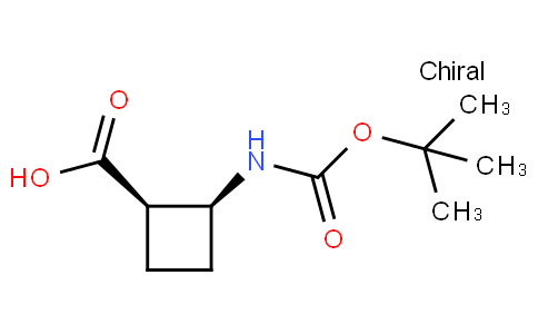 (1R,2S)-2-[[(1,1-Dimethylethoxy)carbonyl]amino]cyclobutanecarboxylic acid