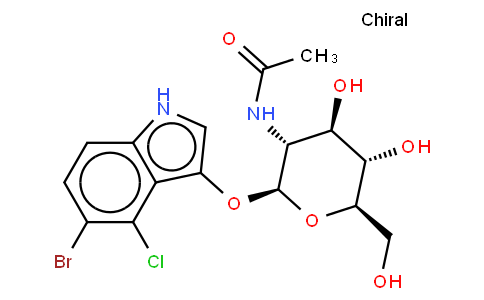 5-Bromo-4-chloro-3-indolyl-N-acetyl-β-D-glucosaminide
