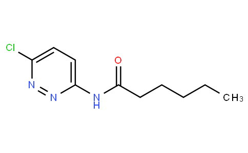N-(6-chloropyridazin-3-yl)hexanamide