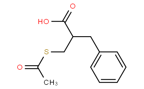 (RS)-2-ACETYLSULFANYLMETHYL-3-PHENYL-PROPIONIC ACID