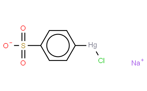 sodium,chloro-(4-sulfonatophenyl)mercury