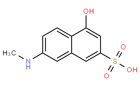 4-hydroxy-7-(methylamino)naphthalene-2-sulfonic acid