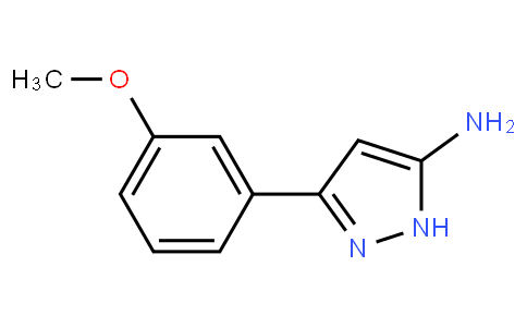 5-(3-甲氧基苯基)-2H-吡唑-3-胺