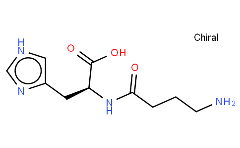 .γ.-Aminobutyryl-L-histidine