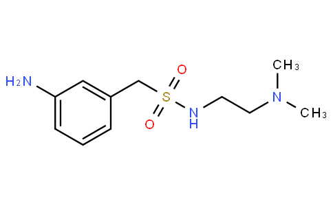 1-(3-aminophenyl)-N-(2-(dimethylamino)ethyl)methane-sulfonamide