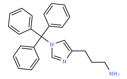 3-(1-tritylimidazol-4-yl)propan-1-amine