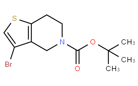3-溴-6,7-二氫噻吩并[3,2-c]吡啶-5(4H)-羧酸叔丁酯