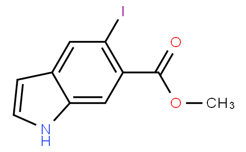 Methyl 5-iodo-1H-indole-6-carboxylate
