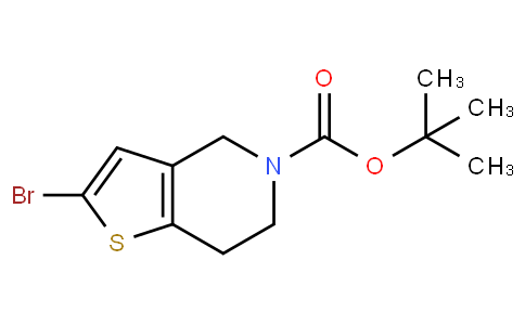 2-溴-6,7-二氫噻吩并[3,2-C]吡啶--5(4H)-甲酸叔丁酯