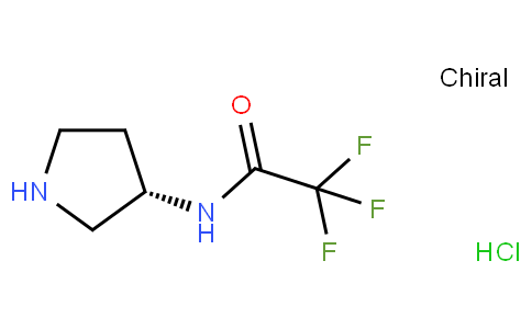 2,2,2-trifluoro-N-[(3S)-pyrrolidin-3-yl]acetamide,hydrochloride