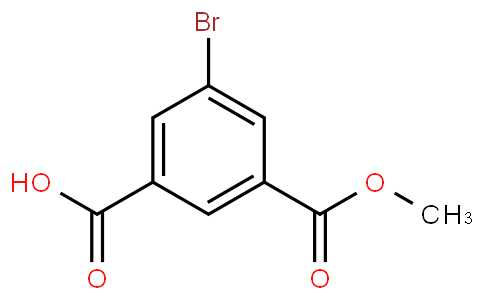 3-溴-5-甲氧羰基苯甲酸；3-溴-5-羧基苯甲酸甲酯