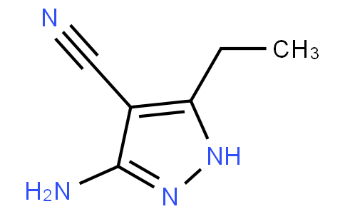 3-amino-5-ethyl-1H-pyrazole-4-carbonitrile