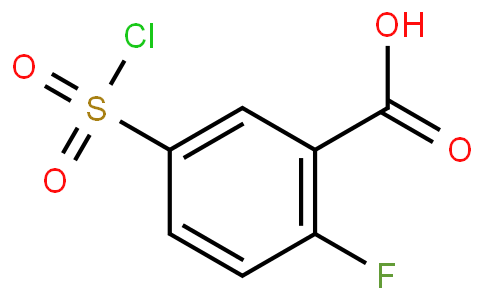 5-(氯磺?；?-2-氟苯甲酸