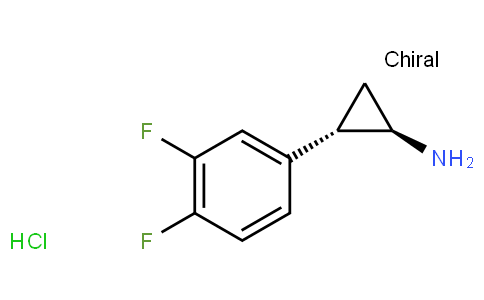 (1R,2S)-2-(3,4-二氟苯基)環(huán)丙胺鹽酸鹽