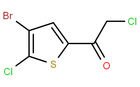 1-(4-溴-5-氯-2-噻吩基)-2-氯乙醛-1-酮