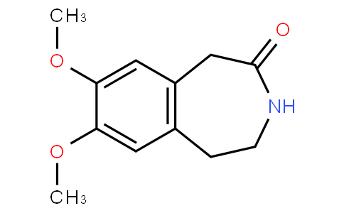 7,8-dimethoxy-1,2,3,5-tetrahydro-3-benzazepin-4-one