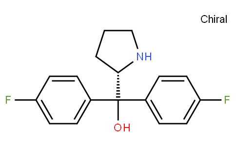 bis(4-fluorophenyl)-[(2S)-pyrrolidin-2-yl]methanol