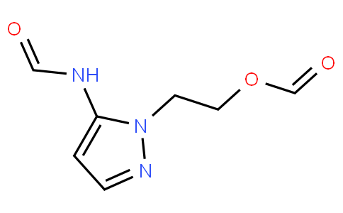 5-甲酰胺基-1-[2-(甲酰氧基)乙基]吡唑