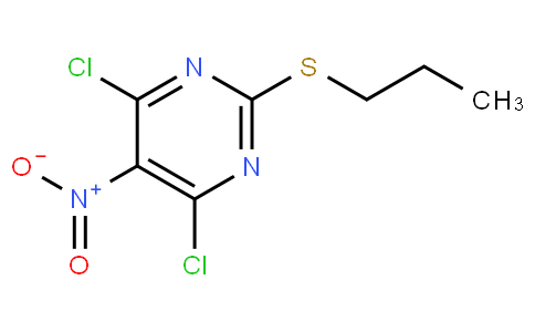 4,6-Dichloro-5-nitro-2-(propylthio)pyrimidine