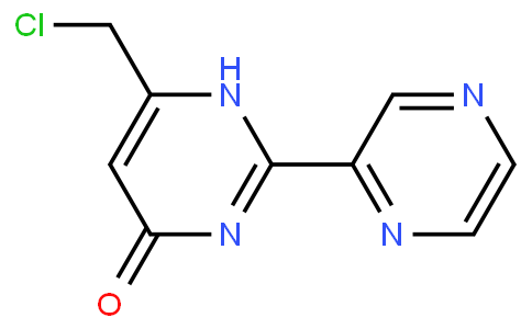 6-(氯甲基)-2-(吡嗪-2-基)嘧啶-4-醇