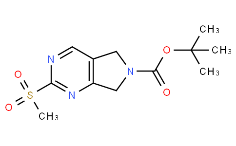 tert-butyl 2-methylsulfonyl-5,7-dihydropyrrolo[3,4-d]pyrimidine-6-carboxylate