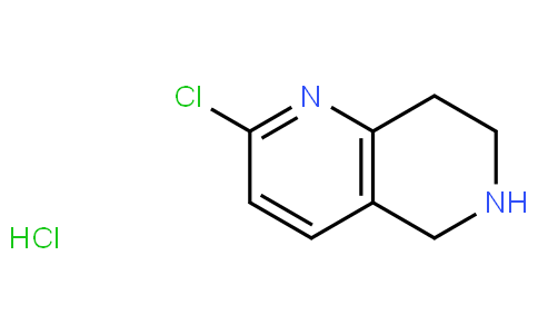 2-氯-5,6,7,8-四氫-1,6-萘啶鹽酸鹽