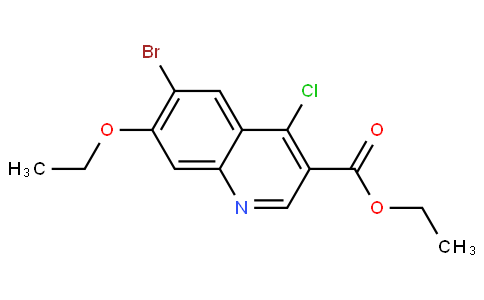 Ethyl 6-bromo-4-chloro-7-ethoxyquinoline-3-carboxylate