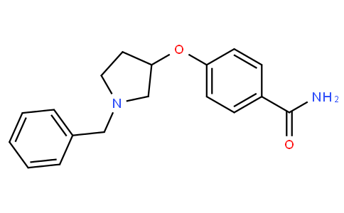 4-(1-芐基吡咯烷-3-氧基)苯甲酰胺