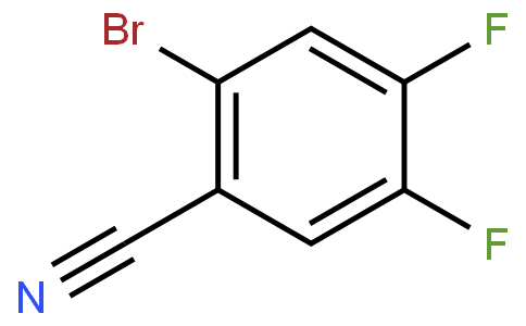 2-溴-4,5-二氟苯腈