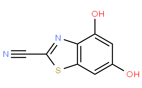 4,6-二羥基苯并[d]噻唑-2-甲腈