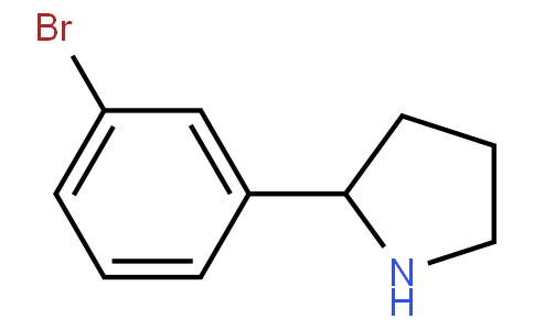 2-(3-溴苯基)-吡咯烷