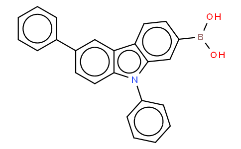 6,9-Diphenyl-9H-carbazol-3-yl-3-boronic acid