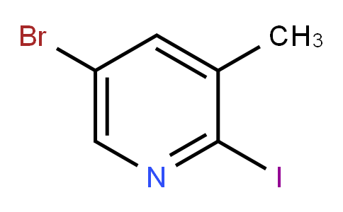 5-Bromo-2-iodo-3-methylpyridine