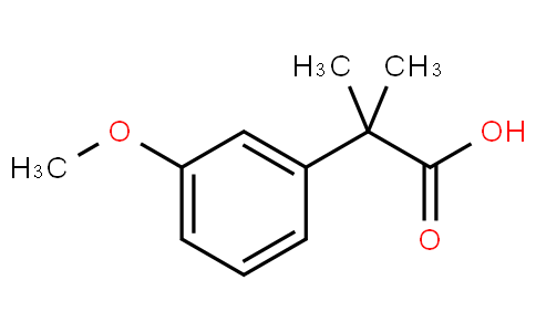 2-(3-methoxyphenyl)-2-methylpropanoic acid