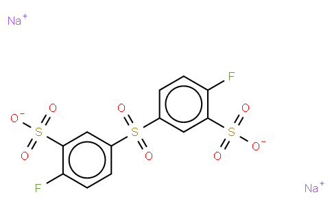 disodium,2-fluoro-5-(4-fluoro-3-sulfonatophenyl)sulfonylbenzenesulfonate
