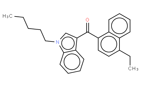 1-戊基-3-(4-乙基-1-萘甲?；?吲哚