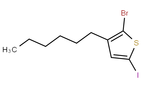 2-bromo-3-hexyl-5-iodothiophene