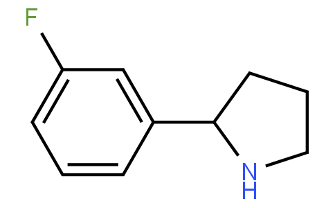 2-(3-氟苯基)-吡咯烷