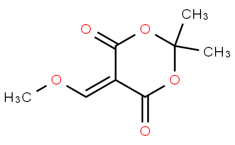 5-(甲氧基甲烯基)-2,2-二甲基-1,3-二氧己環(huán)-4,6-二酮