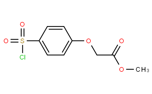 methyl 2-(4-chlorosulfonylphenoxy)acetate