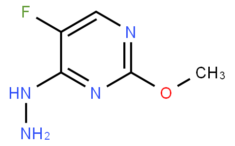 5-氟-4-肼基-2-甲氧基嘧啶