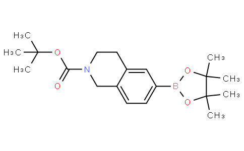 tert-butyl 6-(4,4,5,5-tetramethyl-1,3,2-dioxaborolan-2-yl)-3,4-dihydro-1H-isoquinoline-2-carboxylate