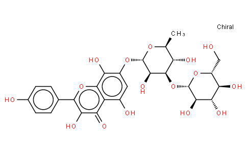 herbacetin 7-O-(3\'\'-O-β-D-glucopyranosyl-α-L-rhamnopyranoside)