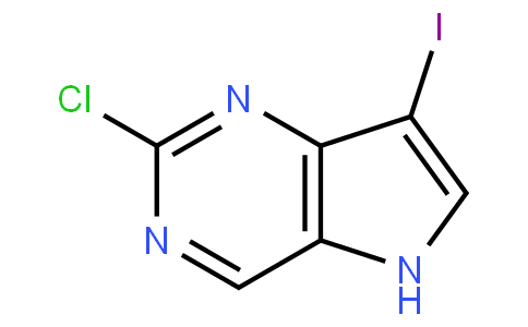 2-氯-7-碘-5H-吡咯并[3,2-d]嘧啶