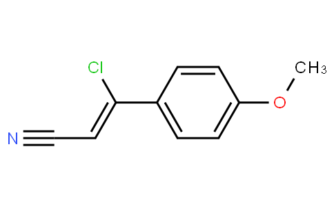 (Z)-3-氯-3-(4-甲氧基苯基)丙烯腈
