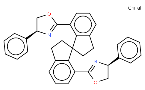 (4S)-4-phenyl-2-[4\'-[(4S)-4-phenyl-4,5-dihydro-1,3-oxazol-2-yl]-3,3\'-spirobi[1,2-dihydroindene]-4-yl]-4,5-dihydro-1,3-oxazole